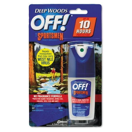 Glade 1 oz Sportsmen Deep Woods Insect Repellent 611090